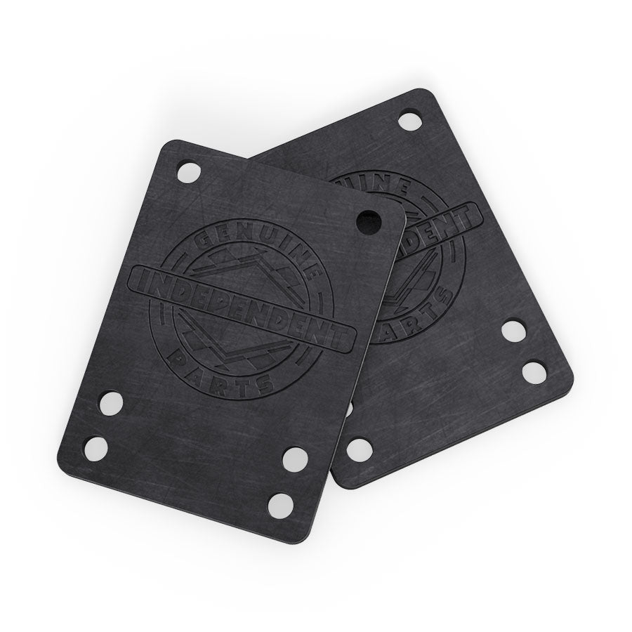 Independent Genuine Parts Black 1/8 in Shock Riser Pads
