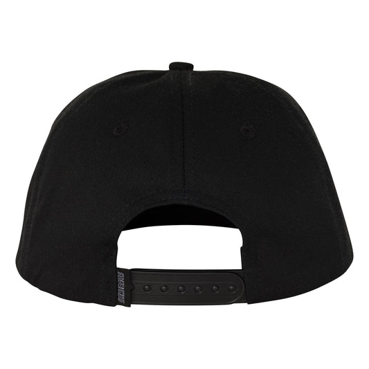 Slime Balls All Nighter Snapback Unstructured Mid Hat Black One Size Unisex