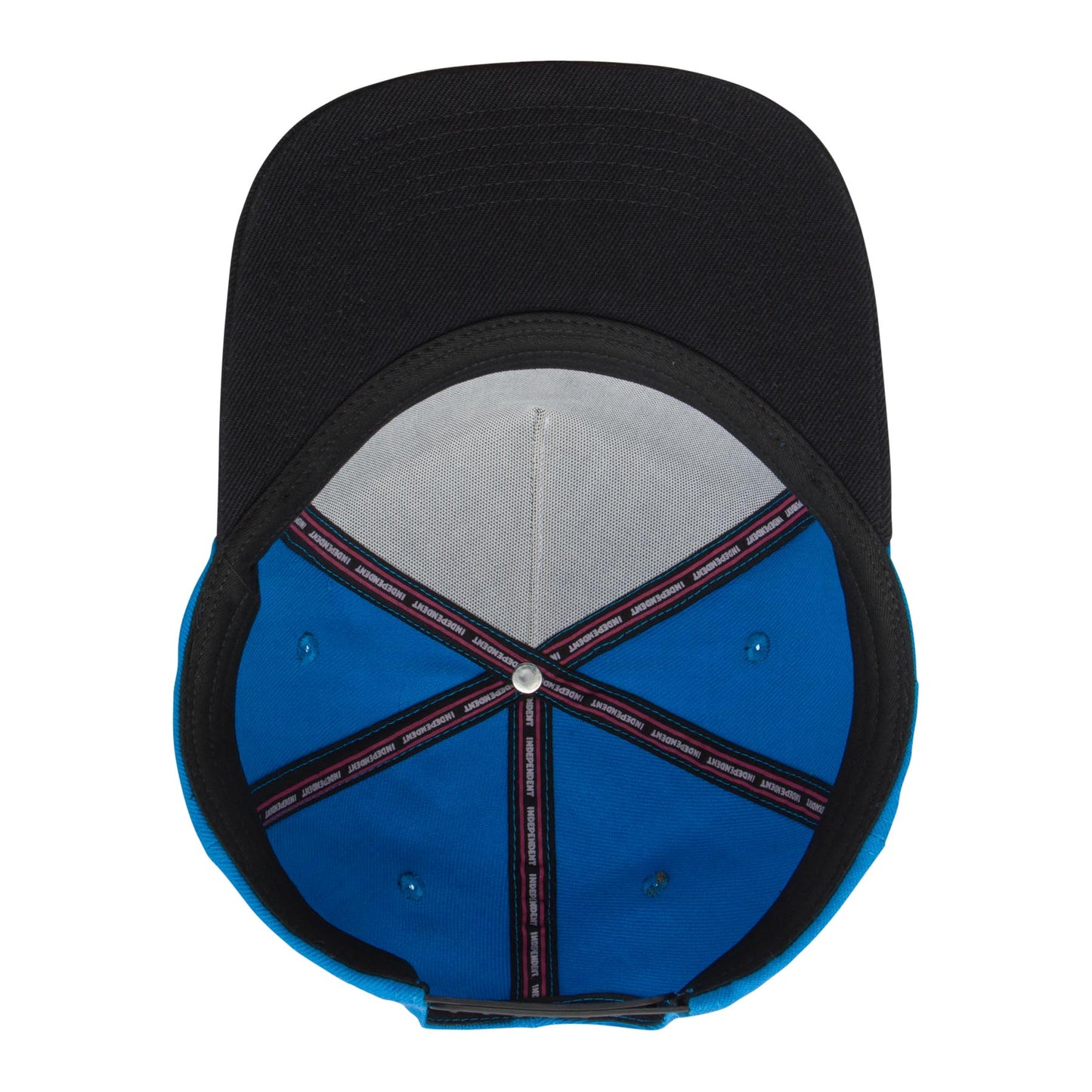 Independent Can't Be Beat Snapback Unstructured Mid Hat Blue/Black One Size Unisex