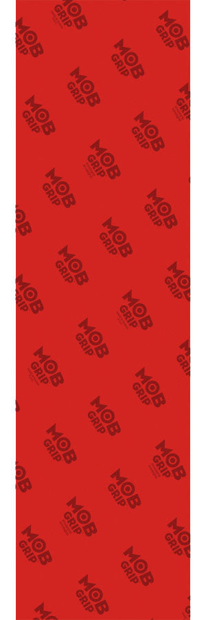 Mob Grip 9" x 33" Transparent Red Skateboard GripTape