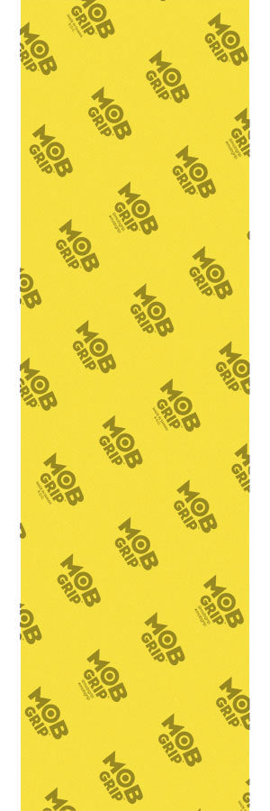 Mob Grip 9" x 33" Transparent Yellow Skateboard Grip Tape