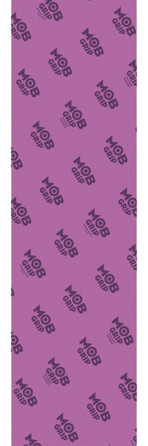 Mob Grip 9" x 33" Transparent Purple Skateboard GripTape