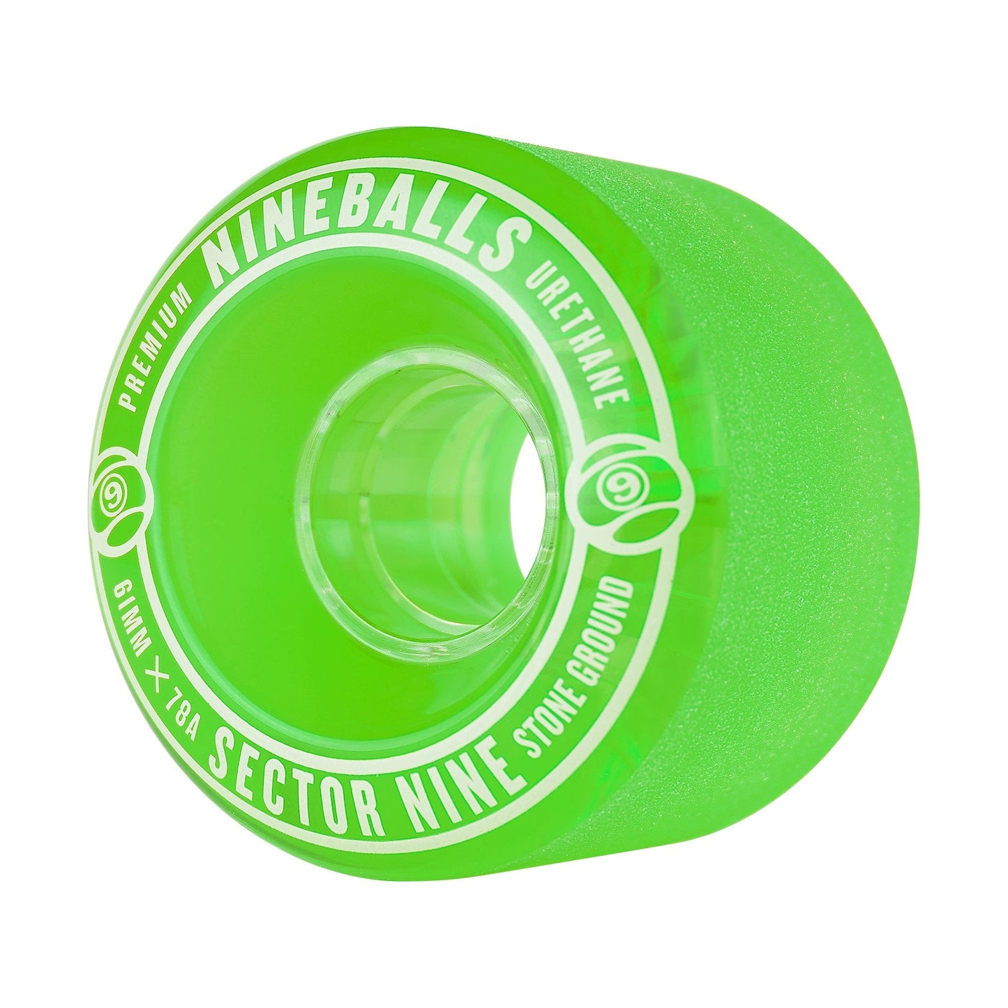 Sector 9 61mm 78a Nineballs Longboard Wheels Green