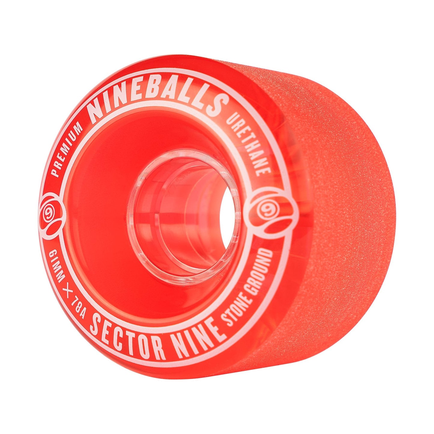 Sector 9 61mm 78a Nineballs Longboard Wheels Red
