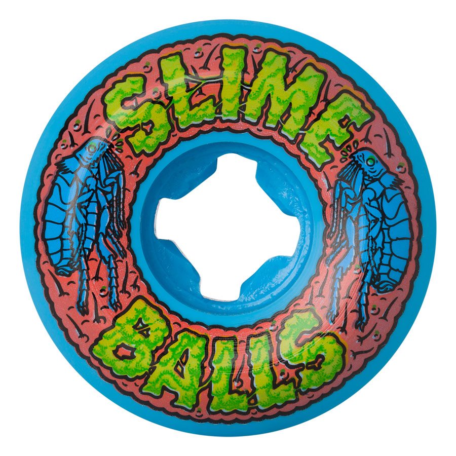 Slime Balls Wheels Flea Balls Speed Balls Green 53mm 99a Skateboard Wheels