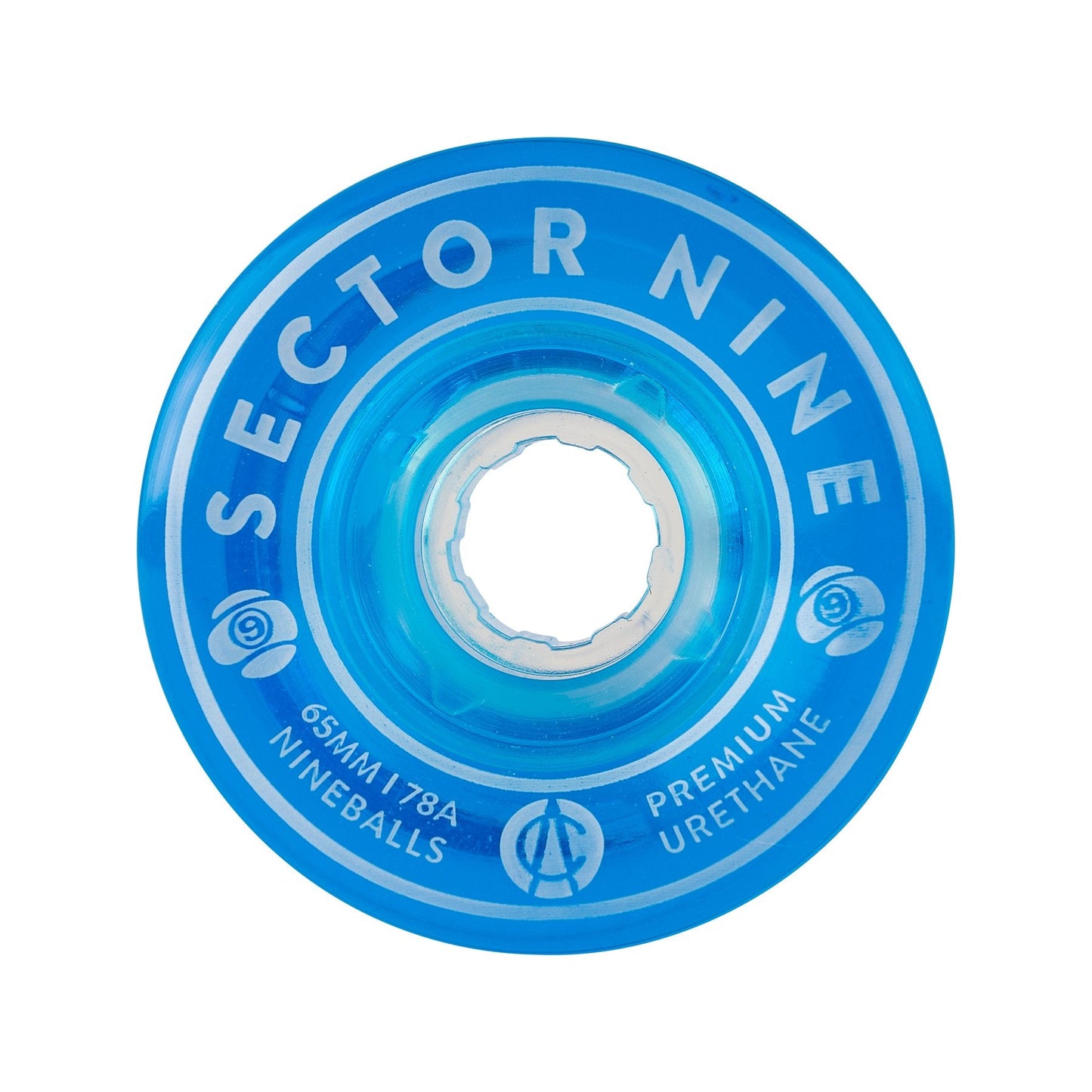 Sector 9 65mm 78a Nineballs Longboard Wheels Blue