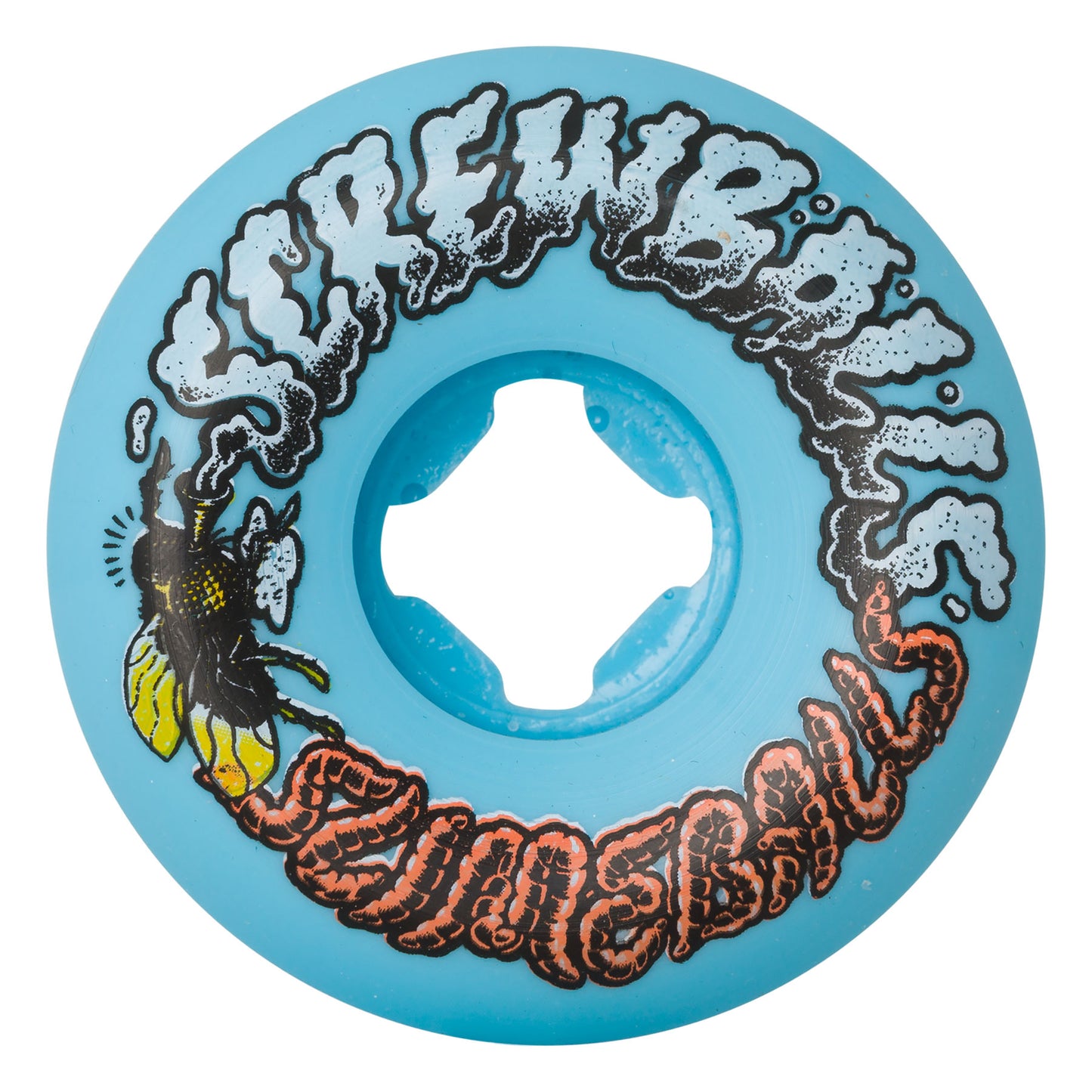 Slime Balls Wheels Screw Balls Speed Balls Blue 56mm 99a Skateboard Wheels