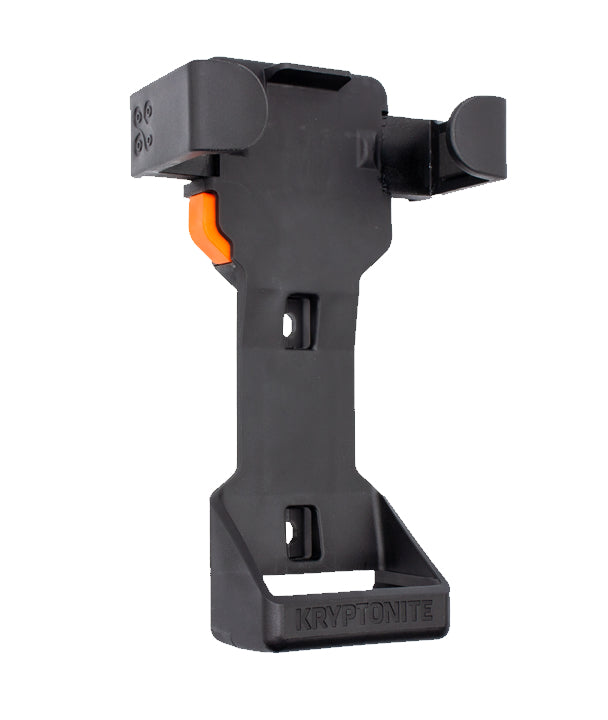 Kryptonite Evolution 790 Folding Lock - 90cm, Keyed, Includes Click Tight Bracket, Black/Orange