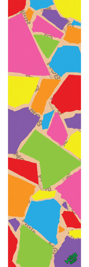 Graphic Mob Color Tears CLEAR 9in x 33in Grip Tape