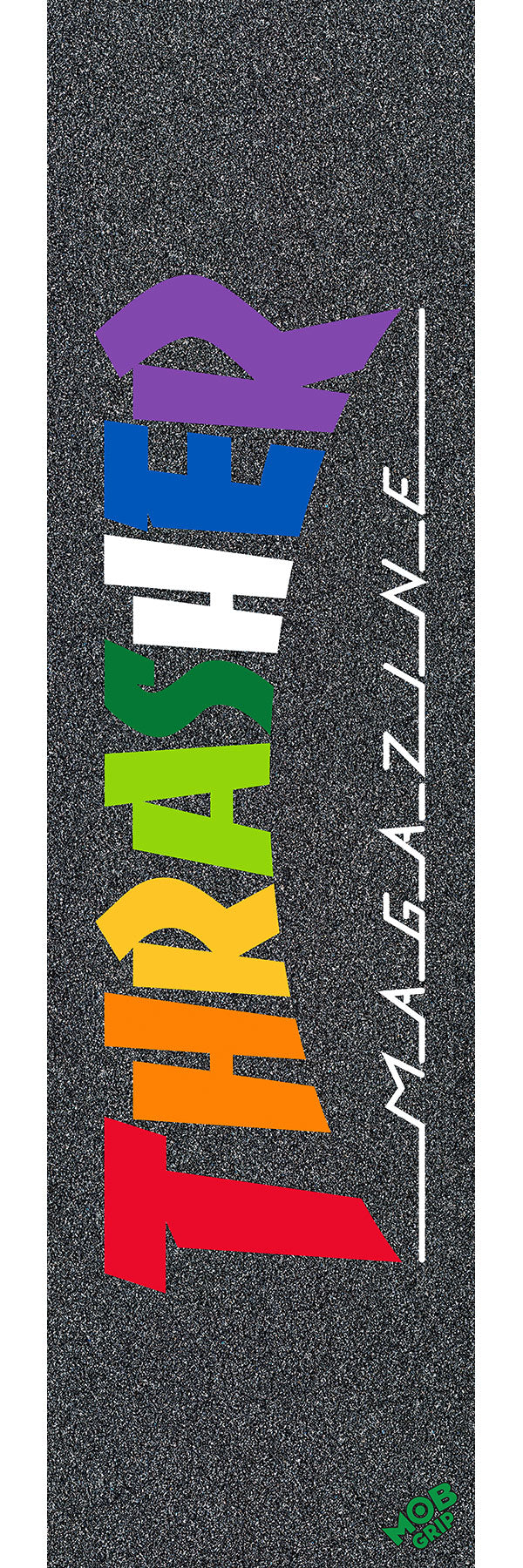 Graphic Mob Thrasher Rainbow 9in x 33in Grip Tape