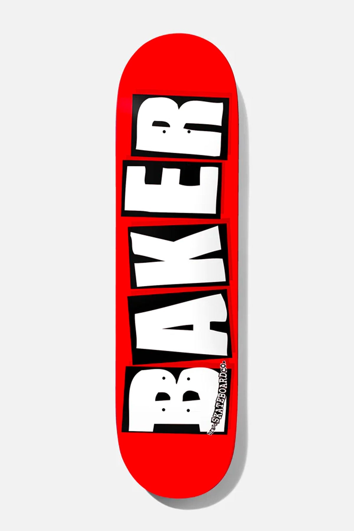 Baker Team Brand Logo White Skateboard Deck