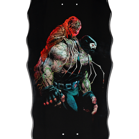 Welcome x Batman Bane and Scarecrow 10.0in x 31.0in Widow Shaped Skateboard Deck