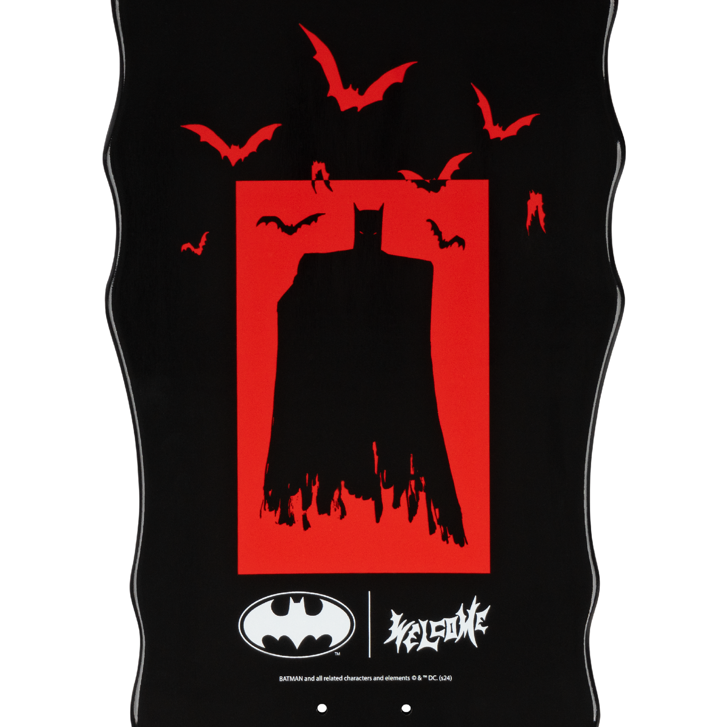 Welcome x Batman Catwoman on Widow 10.0in x 31.0n Skateboard Deck