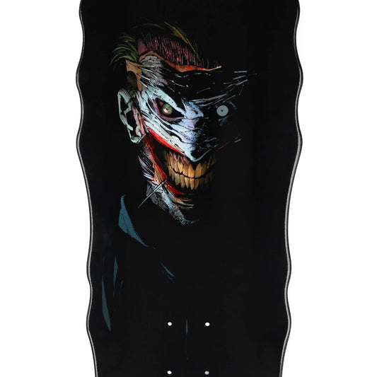 Welcome x Batman Joker 10.0in x 31.0in Widow Shaped Skateboard Deck