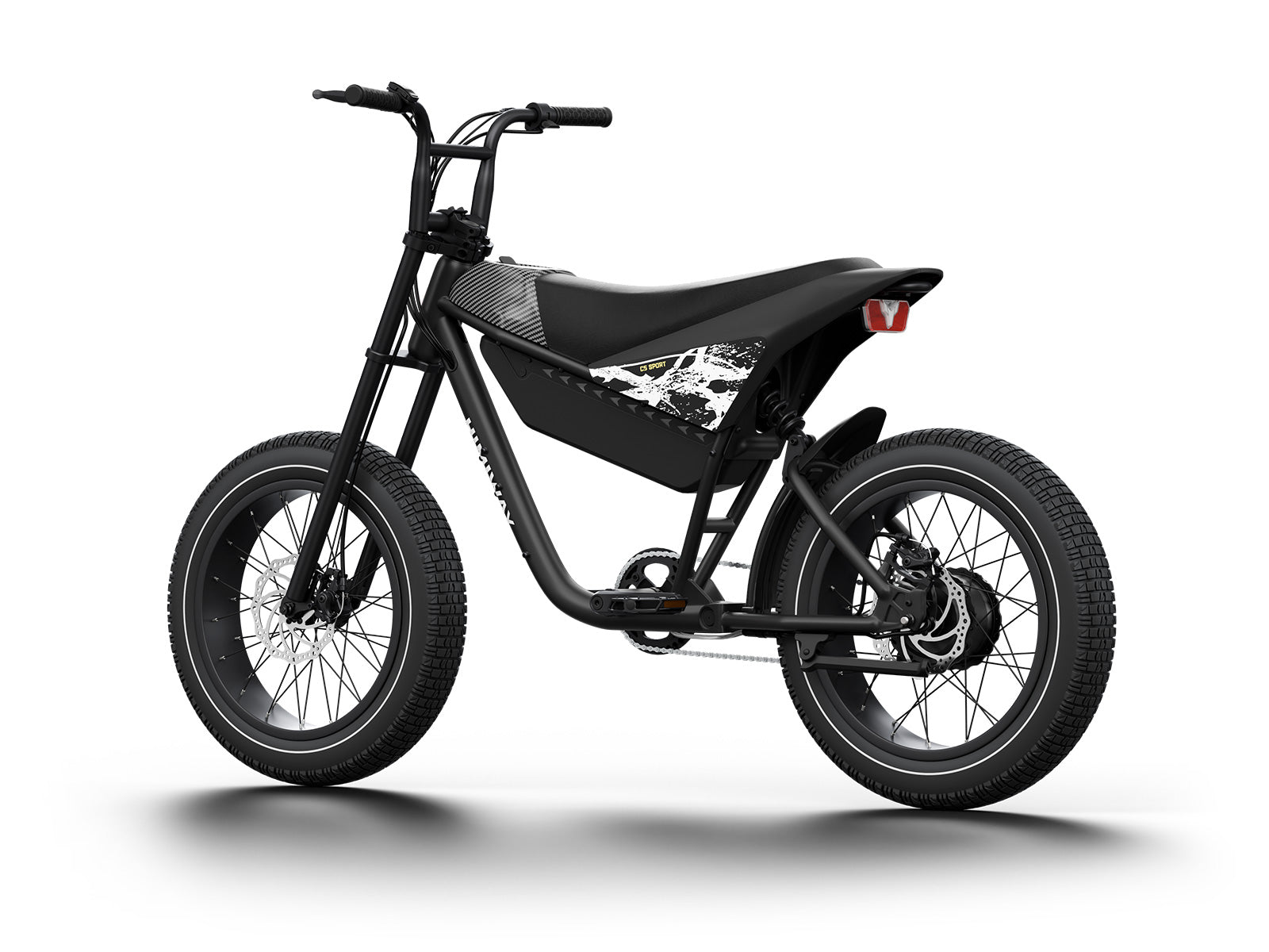 Himiway C5 Sport 750W Moto Style Electric Bike Black