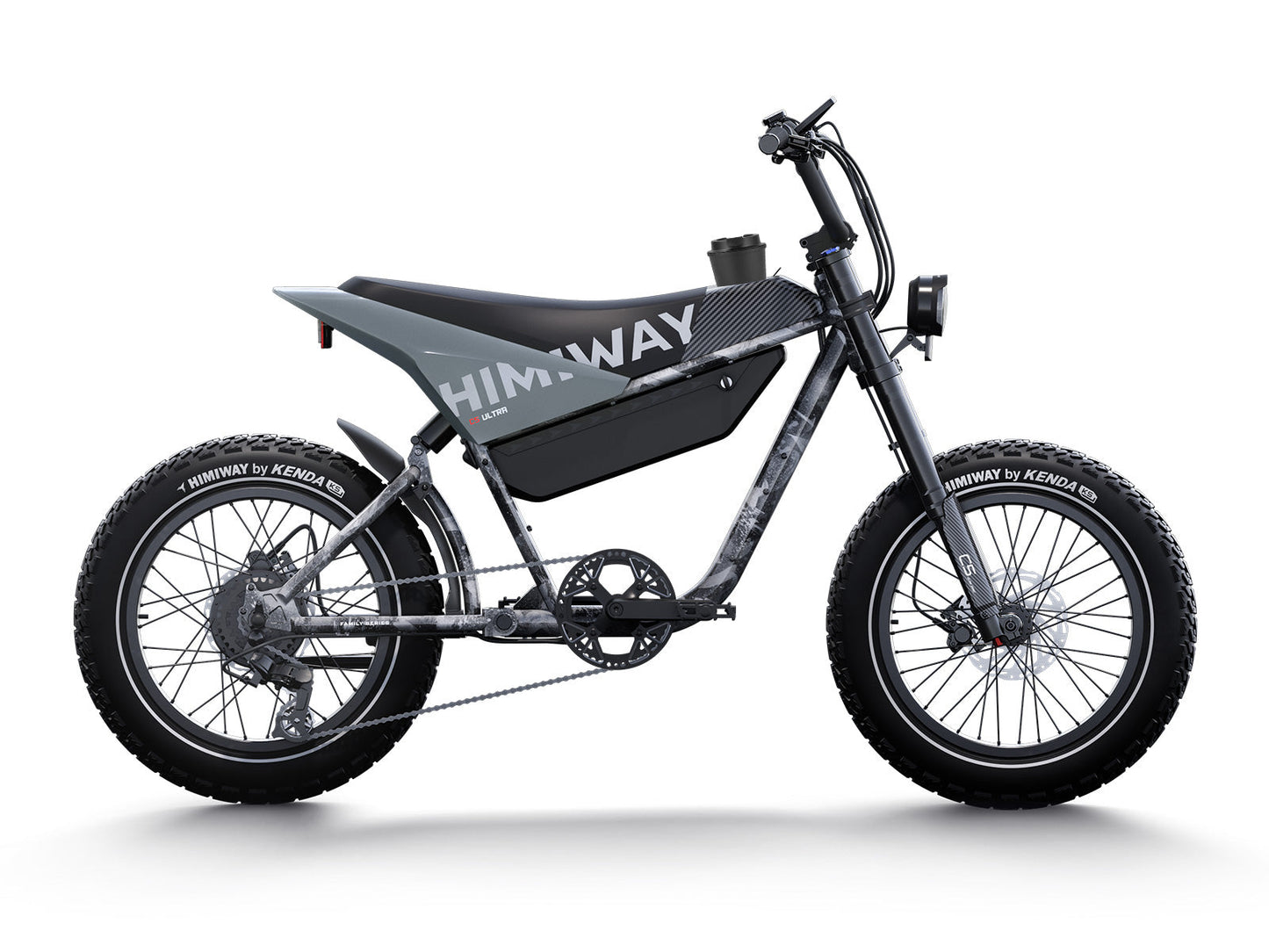 Himiway C5 Ultra 750W Motorbike Style Electric Bike Ink Grey Camo