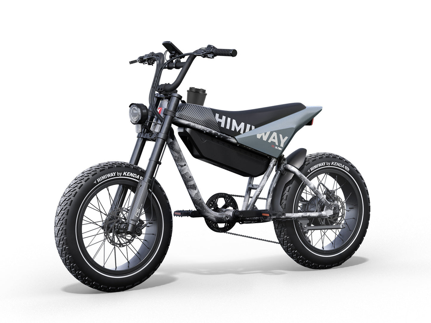 Himiway C5 Ultra 750W Motorbike Style Electric Bike Ink Camo Grey