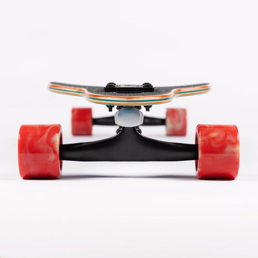 Sector 9 9erMini Fractal Blue Drop Through Longboard Complete