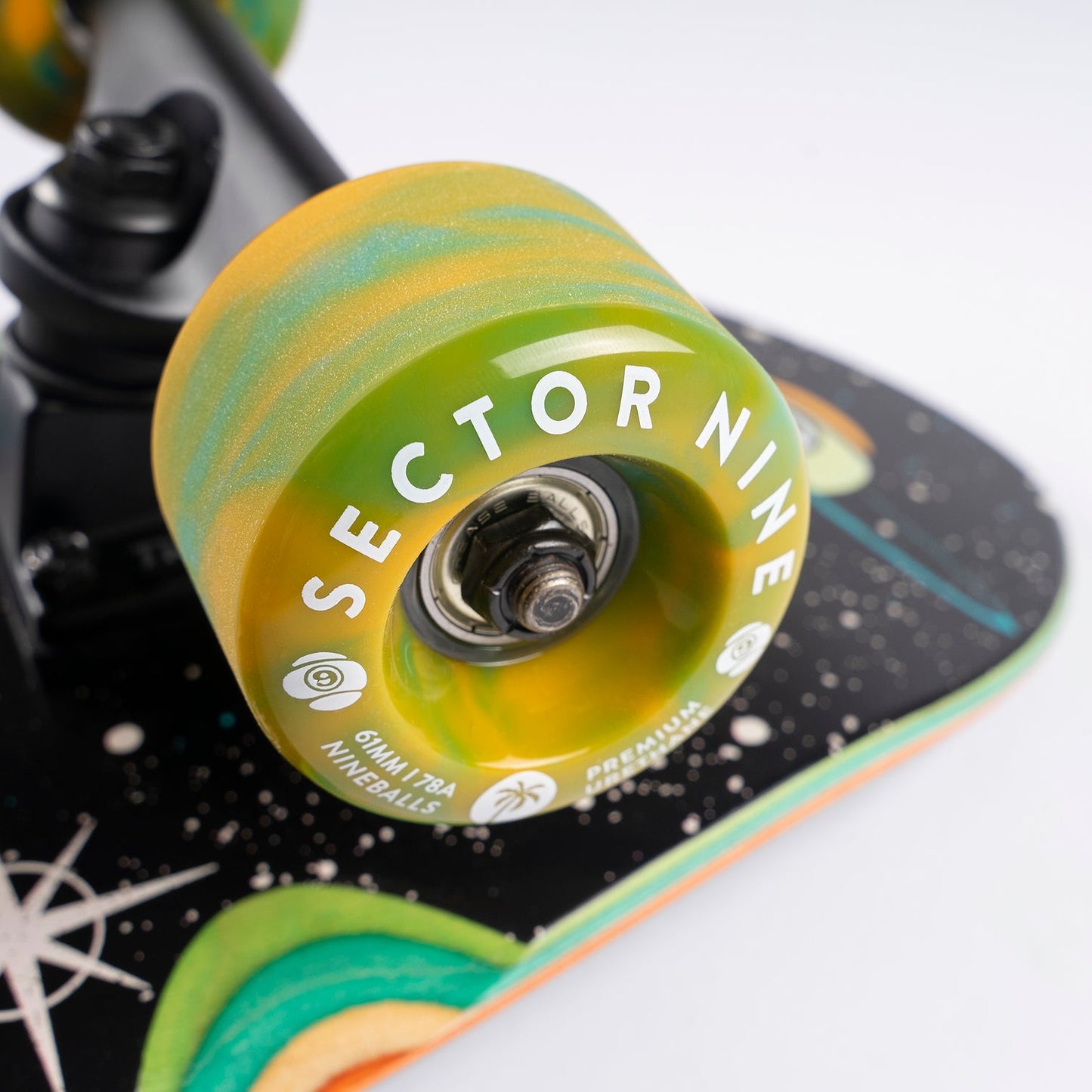 Sector 9 Chop Hop Charge Double Kick Cruiser Longboard Complete