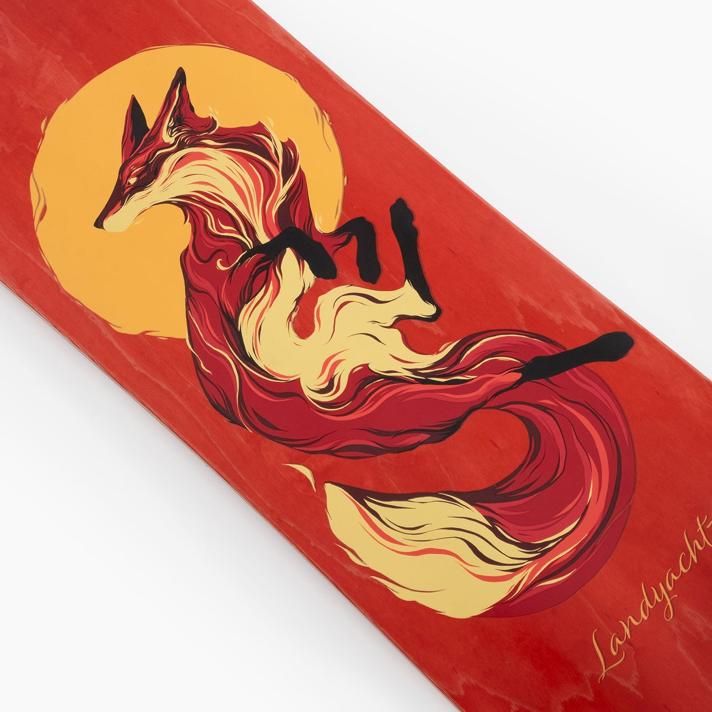 Landyachtz Drop Hammer Sun Fox Drop Thru Longboard Complete