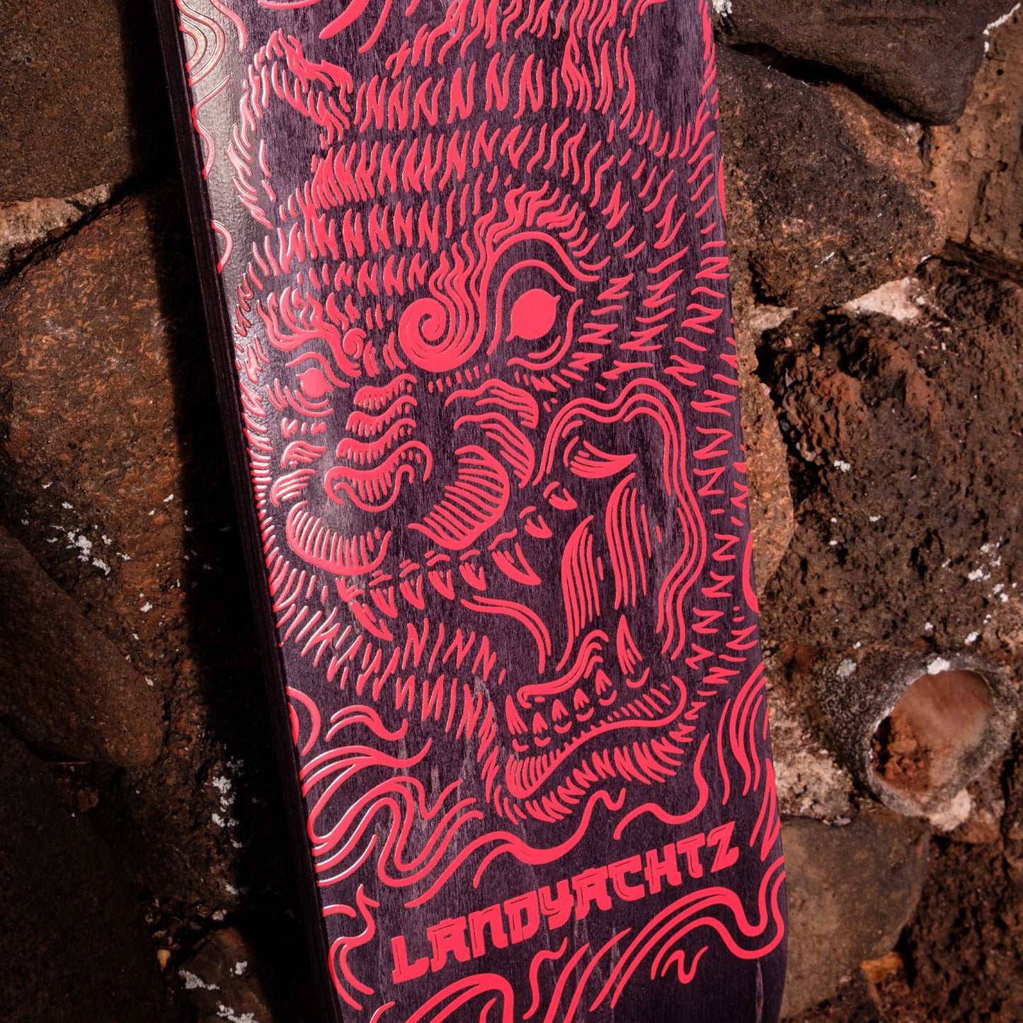 Landyachtz Evo 40 Bear Drop Down Freeride Longboard Complete