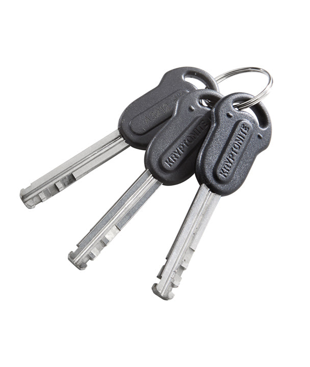 Kryptonite New York LS U-Lock Bicycle and Motorcycle Lock, 4x10.25, Black/Yellow