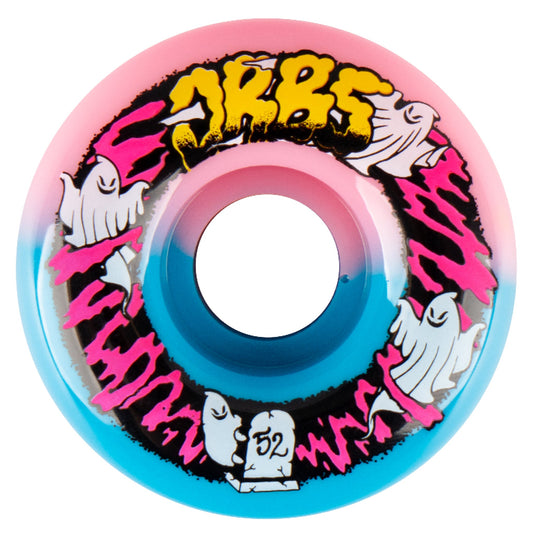 Orbs Apparitions Splits - Pink/Blue - 52mm 99a Skateboard Wheels