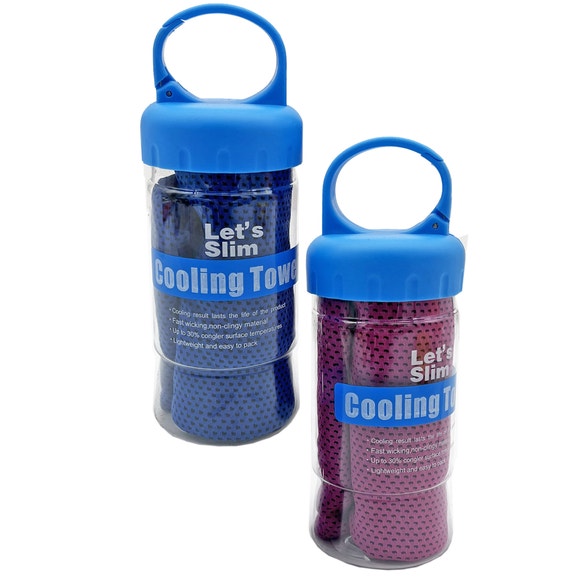 Workout Cooling Towel in Travel Bottle