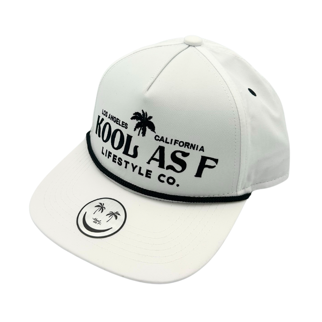 Kool As F Los Angeles California Hat White