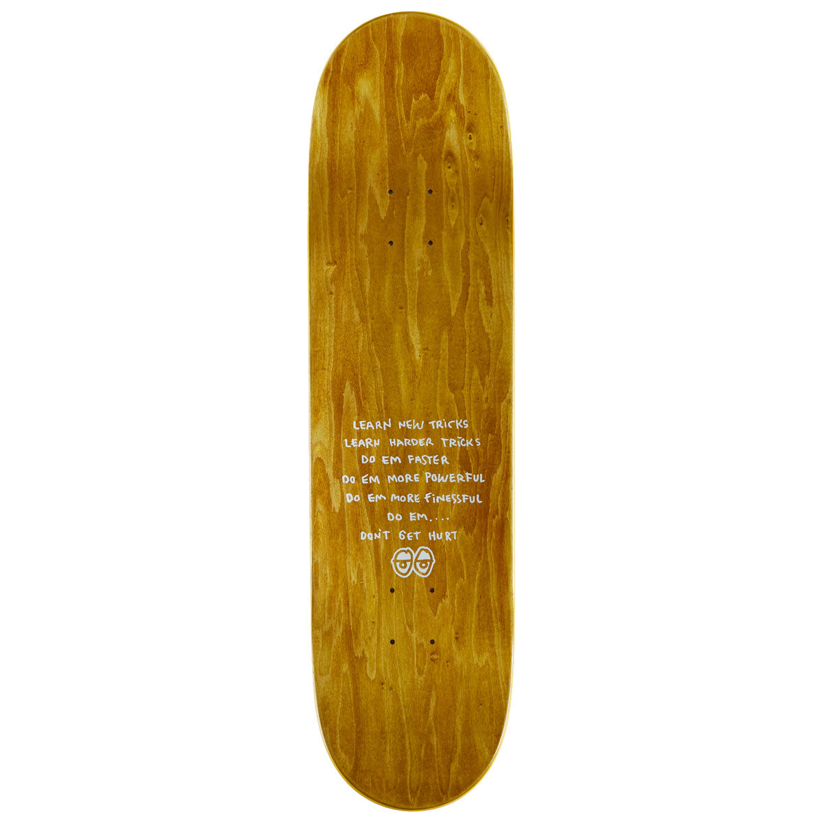 Krooked Skateboards Una's Bridge 8.50in x 31.85in Skateboard Deck