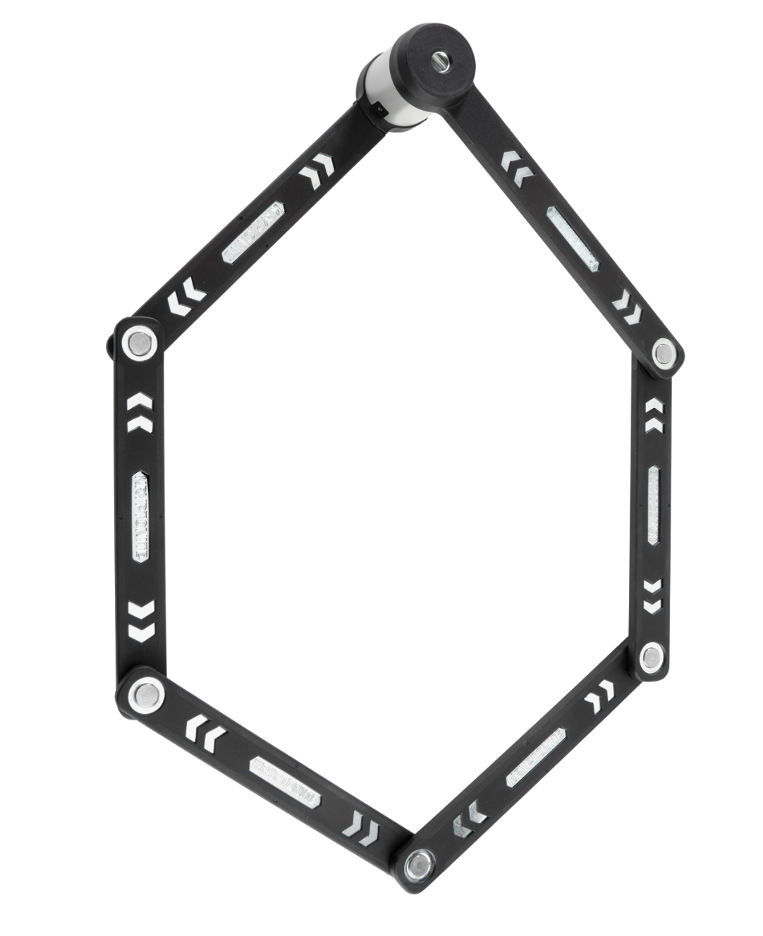 Kryptonite Kryptolok 610 S Folding Lock - 100cm, 5mm, Black