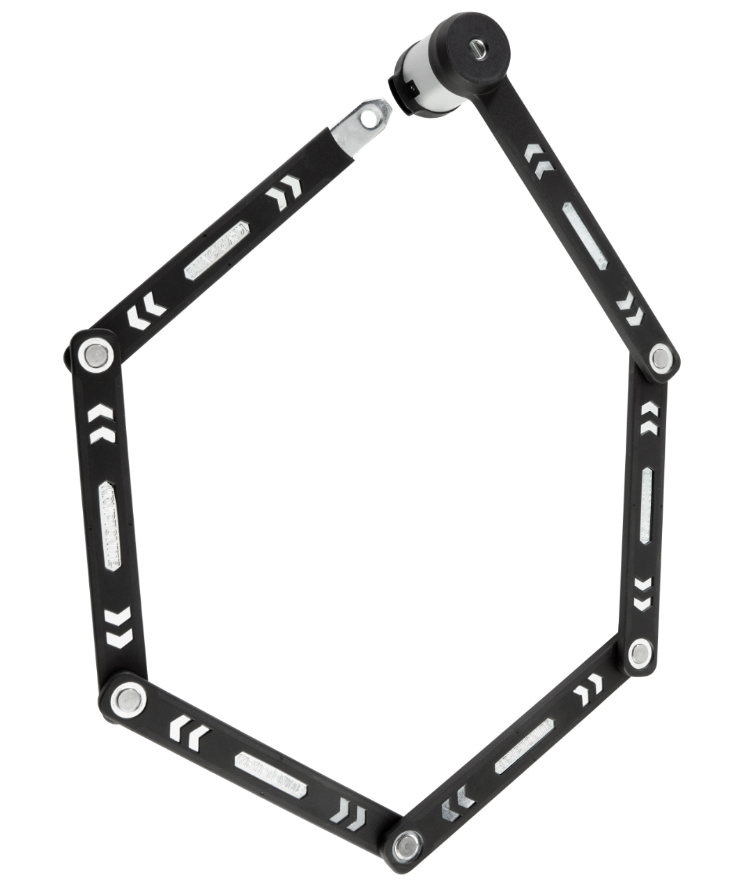 Kryptonite Kryptolok 610 S Folding Lock - 100cm, 5mm, Black