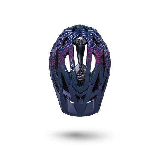 Kali Protectives Lunati 2.0 MTB Mountain Bike Helmet Tread Matte Navy