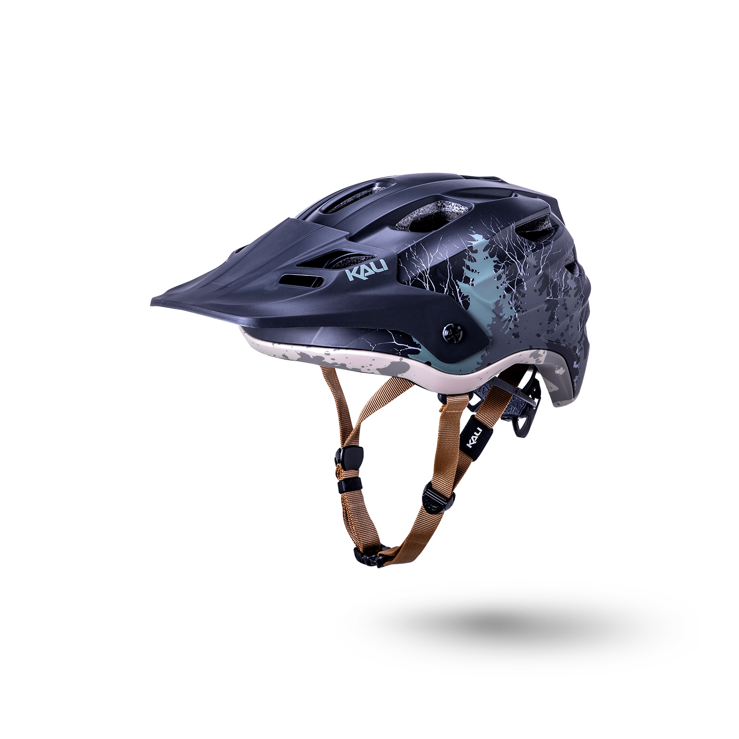 Kali Protectives Maya 3.0 MTB Mountain Bike Helmet Black Forest Matte