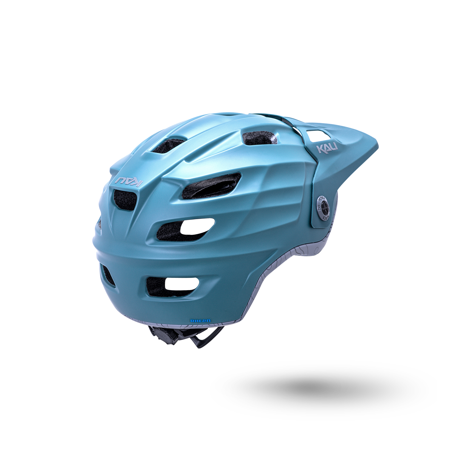 Kali Protectives Maya 3.0 MTB Mountain Bike Helmet Solid Matte Moss Silver
