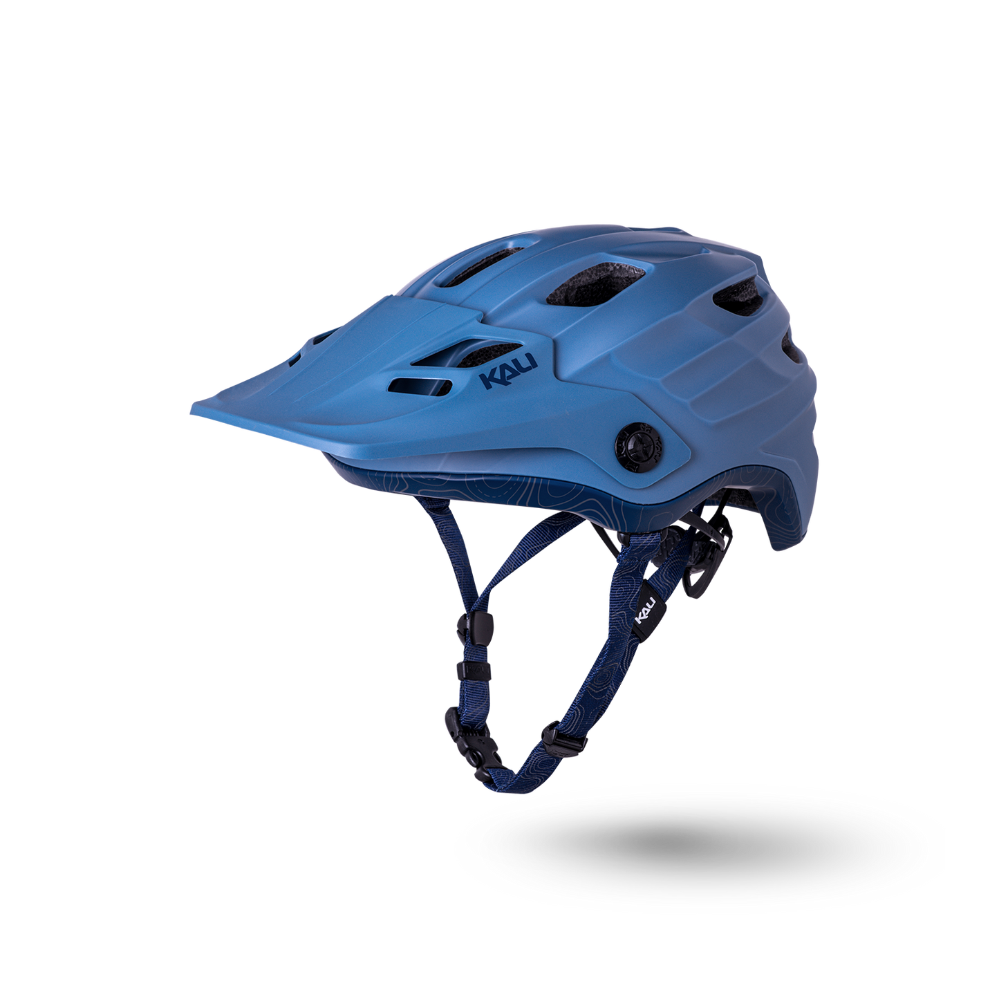 Kali Protectives Maya 3.0 MTB Mountain Bike Helmet Matte Thunder Blue Navy