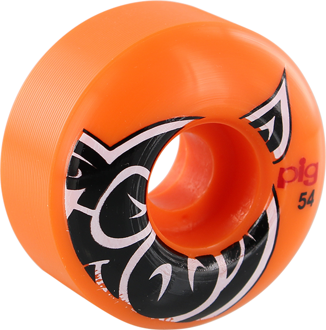 Pig Wheels Proline 54mm 101a Skateboard Wheels (Set of 4)