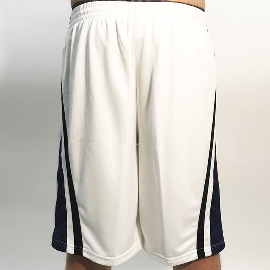 Peak Men's Battier Bat Match Basketball Shorts White