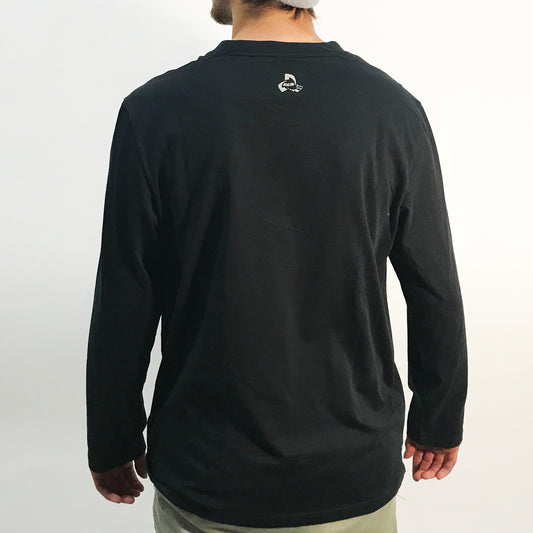 Peak Men's Peak Energy Tune Your Run Long Sleeve Tee Black