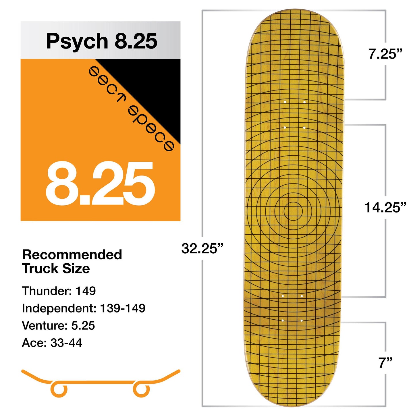 Habitat Kaue Cossa Inhabitants 8.25in x 32.25in Skateboard Deck