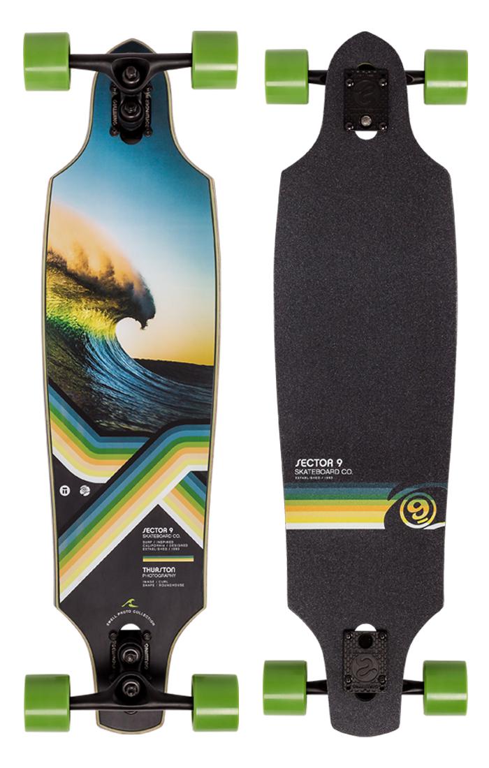 Sector 9 Roundhouse Roll Drop Through Longboard Complete