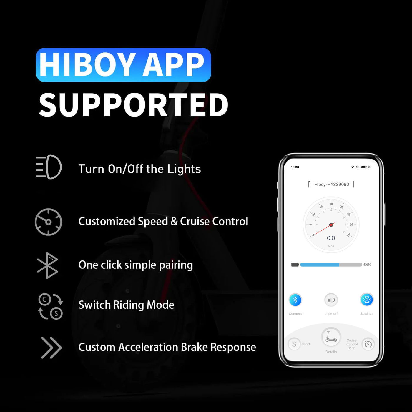 Hiboy S2 Pro 500W Electric Scooter