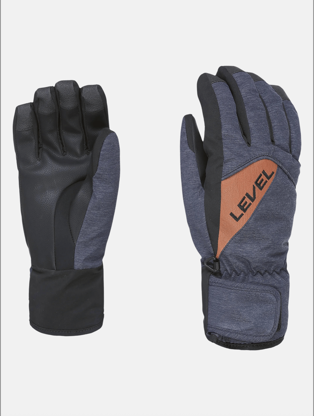 LEVEL Cruise Ski and Snowboard Glove Blue/Grey