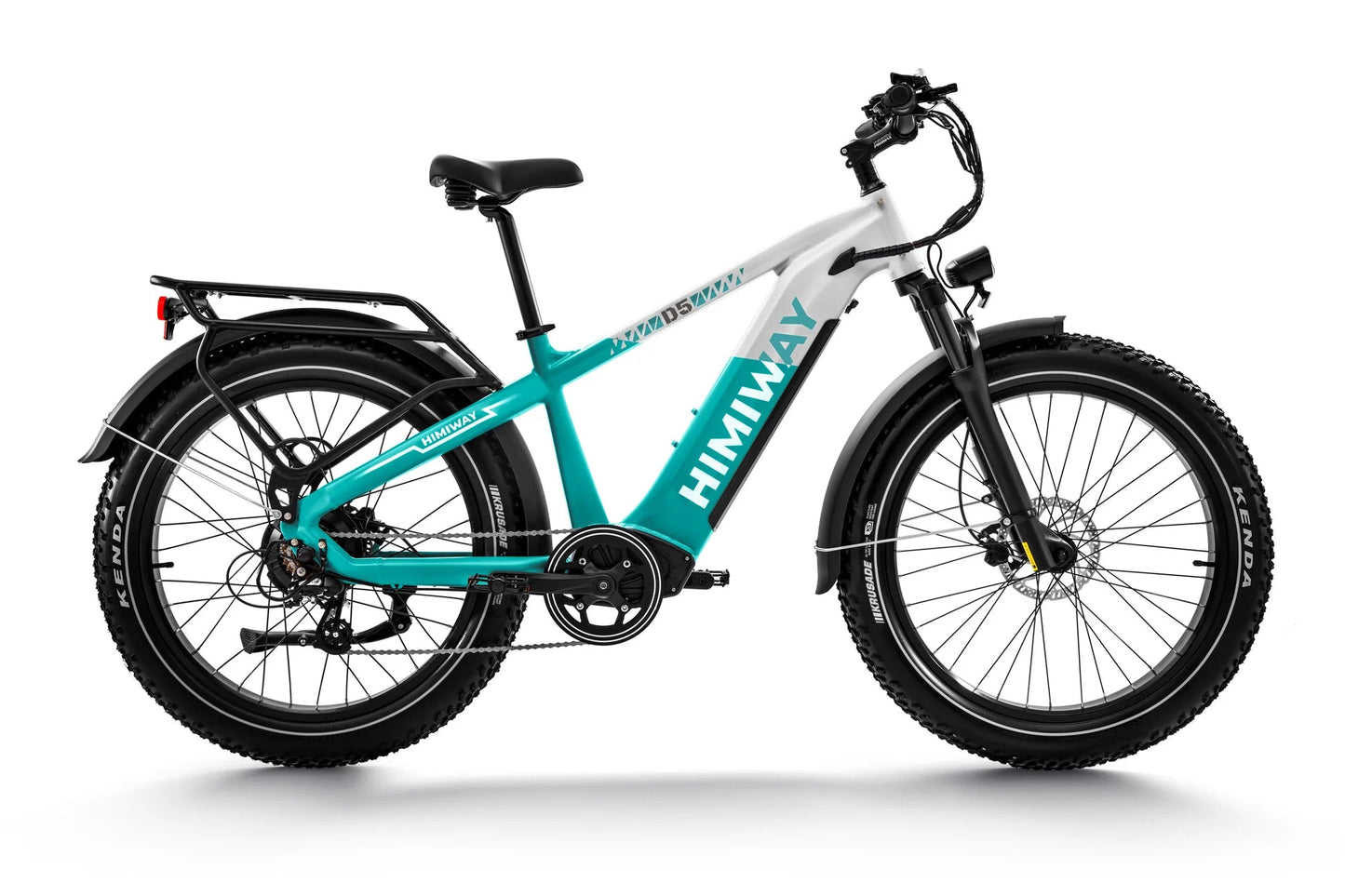 Himiway D5 Upgraded Stepover Fat Tire All-Terrain Long Range E-Bike