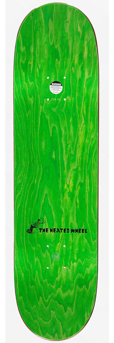 The Heated Wheel Eniz Fazliov Smoke Break 8.25in x 31.9in Skateboard Deck
