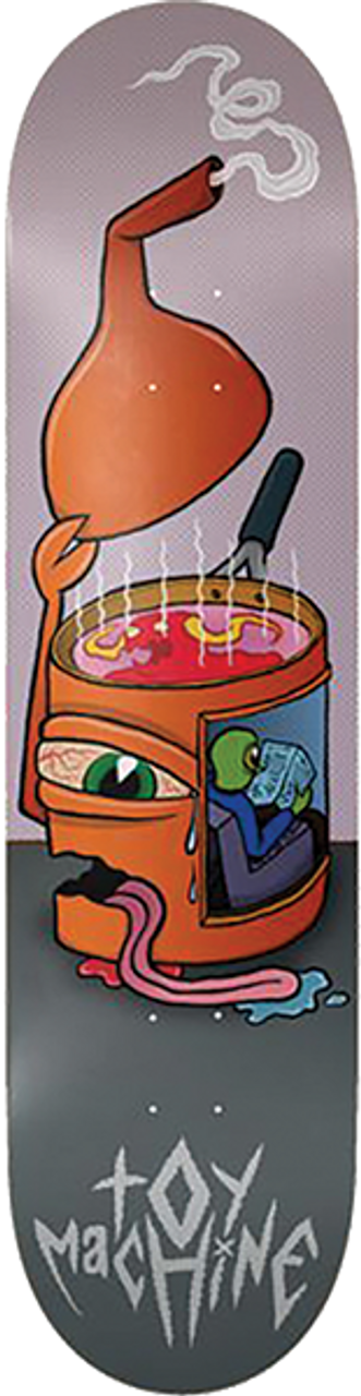 Toy Machine Team Brain Sizzle 8.38in x 31.75in Skateboard Deck