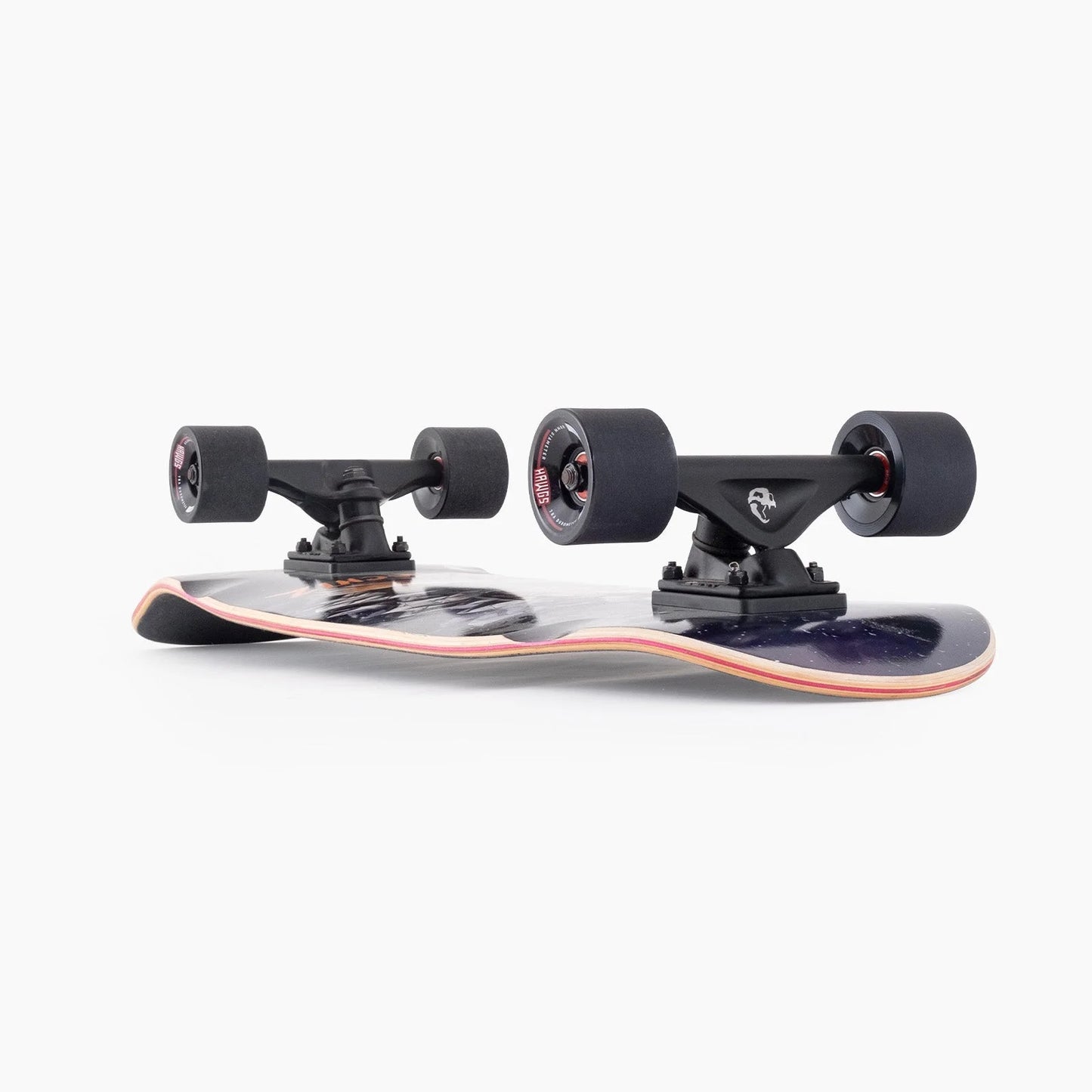 Landyachtz Tugboat Space Tiger Cruiser Longboard Complete