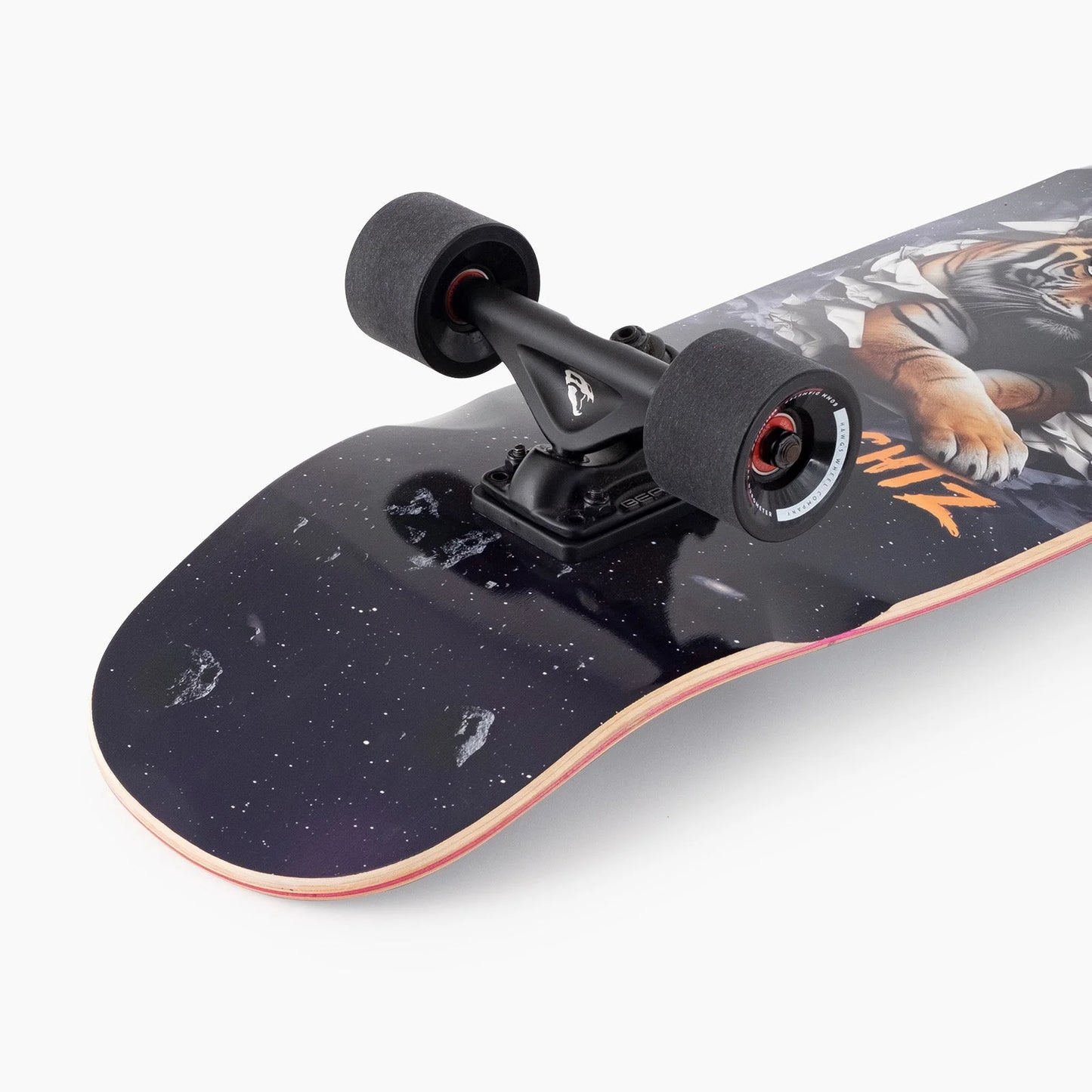 Landyachtz Tugboat Space Tiger Cruiser Longboard Complete