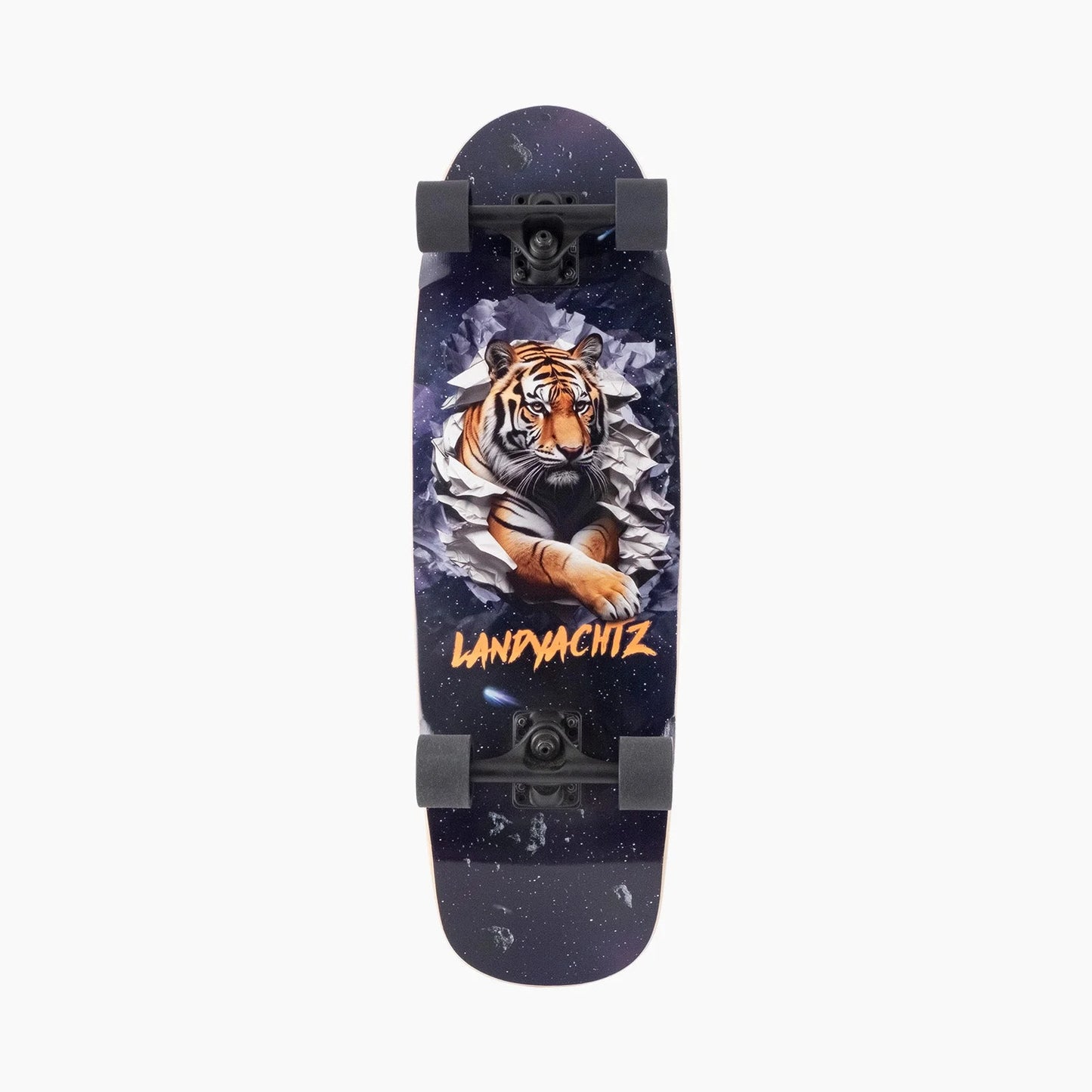 Landyachtz Tugboat Space Tiger Cruiser Longboard Complete