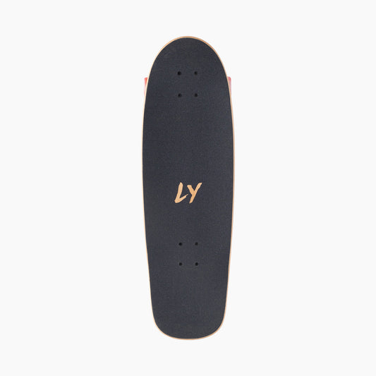 Landyachtz Tugboat Meowijuana Ultra Carve Cruiser Longboard Complete